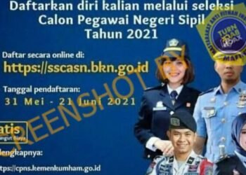 #CekFakta Pengumuman CPNS Kemenkumham Beserta Link Pendaftarannya