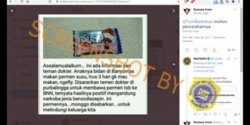 #CekFakta Permen Susu di Banyumas Mengandung Narkoba
