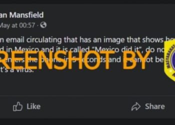 #CekFakta Pesan tentang Foto “Mexico Did It” yang Dapat Retas Ponsel
