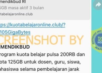 #CekFakta Tautan Subsidi Pulsa dan Kuota Kemendikbud Periode Lebaran