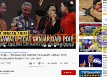 #CekFakta Video “BERITA TERKINI ~ TAK DISANGKA SANGKA, DEKLARASI GANJAR 2024, LANGSUNG DISAMBUT PEMECATAN DARI PDIP”