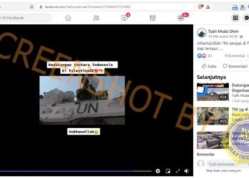 #CekFakta Video Kedatangan Tentara Indonesia di Palestina