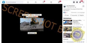 #CekFakta Video Kedatangan Tentara Indonesia di Palestina
