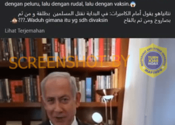 #CekFakta Video Pernyataan “Netanyahu Akan Membunuh Muslim dengan Vaksin”