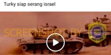 #CekFakta Video Turki siap serang Israel