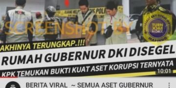 #CekFakta “AKHIRNYA TERUNGKAP.!!! RUMAH GUBERNUR DKI DISEGEL