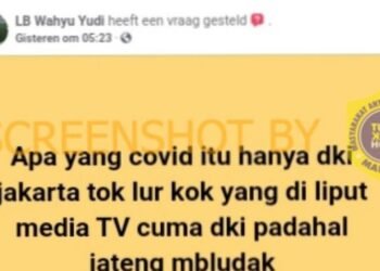 #CekFakta Jateng Membludak, Media TV Hanya Liput Covid-19 di DKI Jakarta