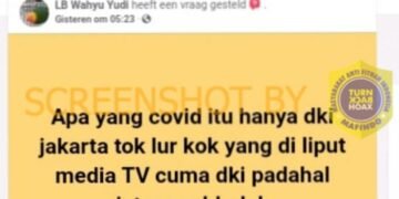 #CekFakta Jateng Membludak, Media TV Hanya Liput Covid-19 di DKI Jakarta