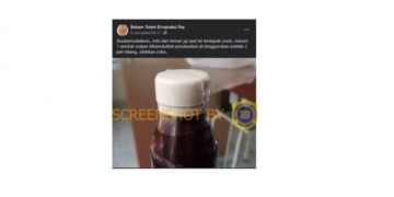 #CekFakta Konsumsi Nigella Oil Menghilangkan Pendarahan di Tenggorokan Orang yang Terdampak Covid