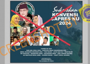 #CekFakta NU Gelar Konvensi Calon Presiden 2024