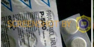 #CekFakta Parasetamol P-500 mengandung virus Machupo