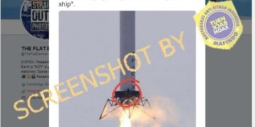#CekFakta Penerbangan Space-X Cuma Editan, Buktinya, Masih Ada Manusia Duduk di Pinggiran Roket Saat Peluncuran Dimulai
