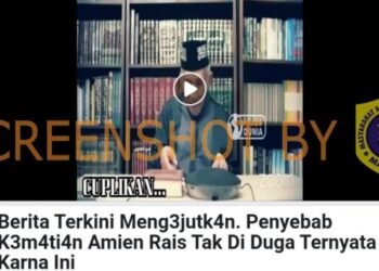 #CekFakta “Penyebab Kematian Amien Rais”