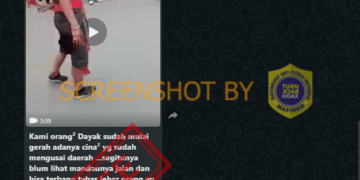#CekFakta Video “Kami orang² Dayak sudah mulai gerah adanya cina² yg sudah mengusai daerah”