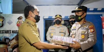 Walikota Danny Pomanto Dampingi Plt Gubernur Sulsel Pantau Pos Pengamanan Lebaran