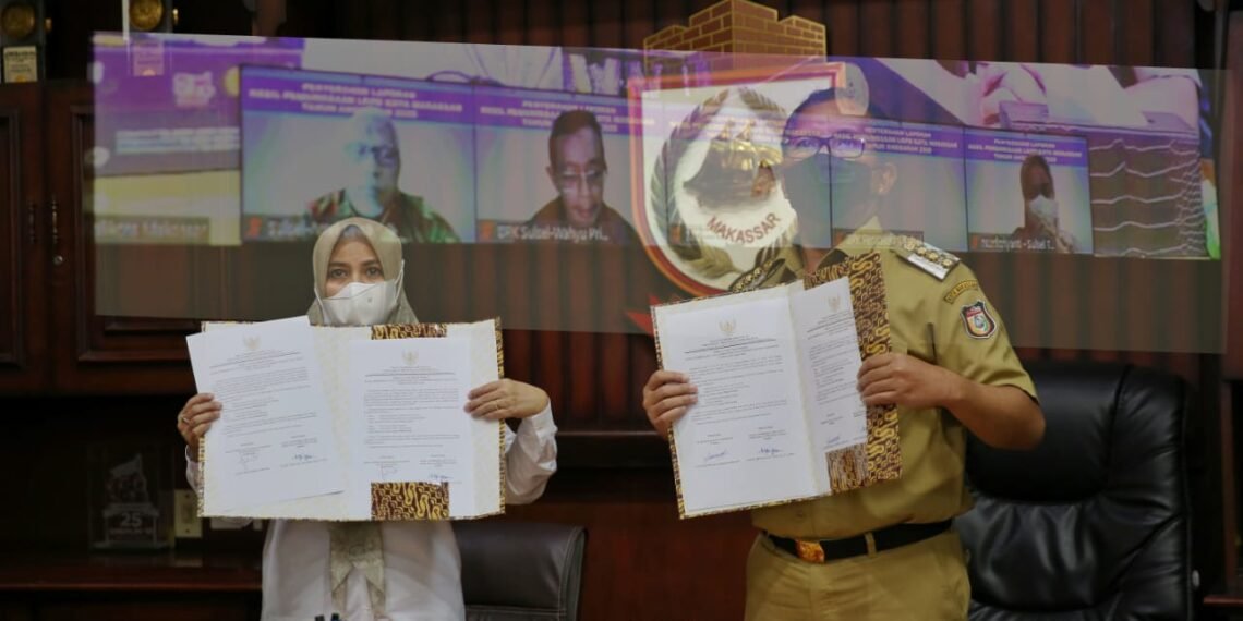 Pemerintah Kota Makassar Terima LHP LKPD Tahun Anggaran 2020 Dengan WDP Dari BPK RI Provinsi Sulsel