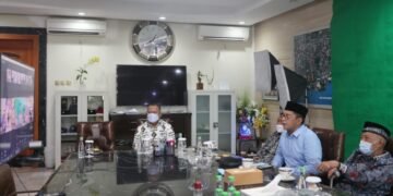 Hadiri Halal Bi Halal DPW Hikmah Secara Virtual, Danny Ingatkan Protokol 5M - Utama