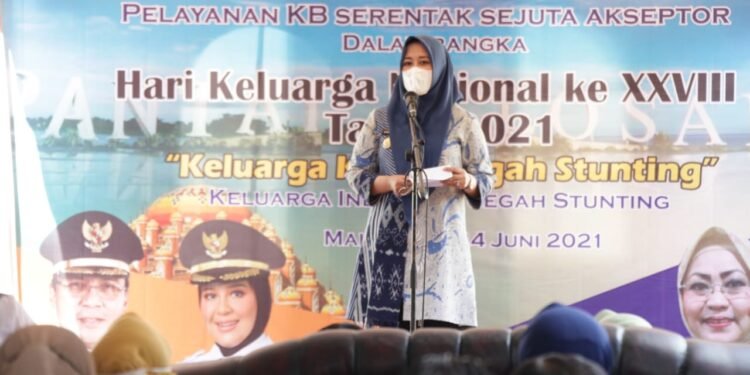 Buka Pencanangan Sejuta Akseptor, Fatma : Bapak-Bapak Juga Berperan Aktif - Utama