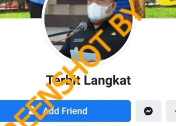 #CekFakta Akun Facebook Bupati Langkat Terbit Rencana Perangin Angin