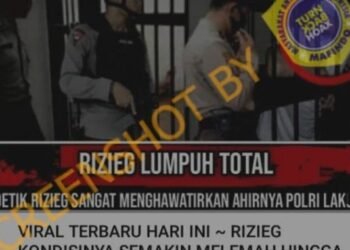 #CekFakta Habib Rizieq Lumpuh Total