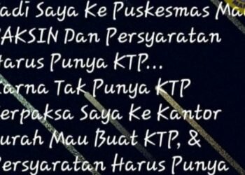 #CekFakta Ketentuan Baru, Mau Buat KTP Harus Punya Sertifikat Vaksin