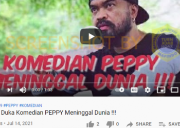 #CekFakta Komedian Peppy Meninggal Dunia