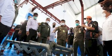 Wali Kota Danny Dampingi Mentan RI Syahrul Pantau Kondisi Hewan Qurban - Utama