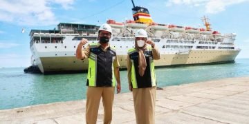 Pertama Di Indonesia, Danny Tinjau Titik Labuh Isolasi Apung - Utama