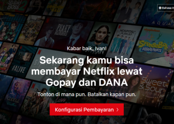 Netflix-Gopay-DANA