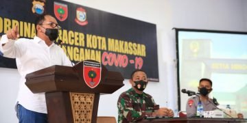 Dalam Rakor PPKM Bersama Kodim 1408/BS, Danny Minta Waspadai Virus Varian Baru Lambada - Utama