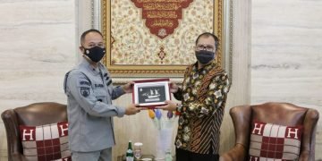 Temui Wali kota Danny, Bakamla RI Bahas Penempatan Kantor SPD DI Makassar