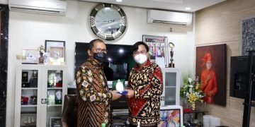 Dalam Rangka Pengawasan Lapangan Program JKN, Dewan Pengawas BPJS Kesehatan Temui Wali Kota Danny