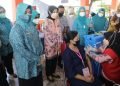 Ketua TP PKK Makassar, Launching Vaksinasi Covid19 bagi Ibu Hamil