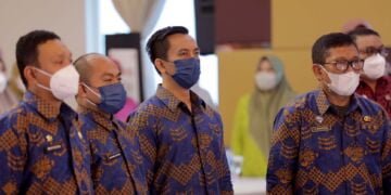 Bappeda Makassar Hadiri Pelantikan Pengurus Dekranasda - Utama