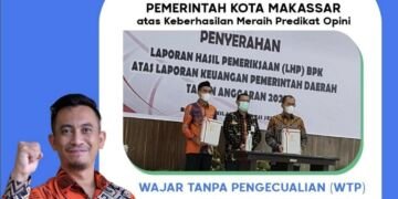 Pemkot Makassar Raih WTP, Ini Kata Kepala Bappeda - Utama