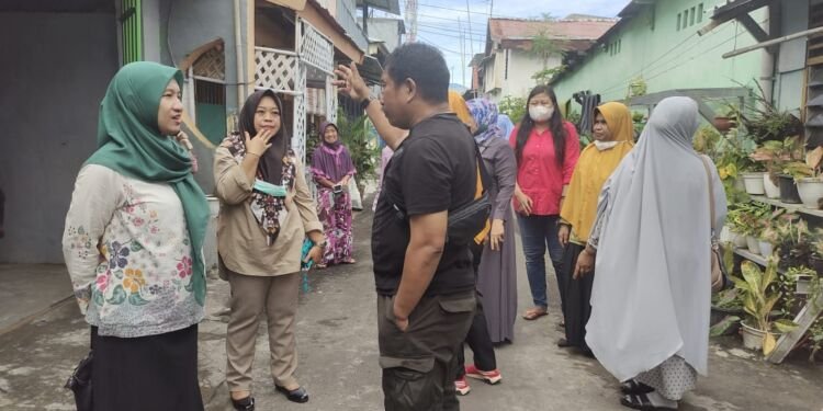 Kadis DP3A Kota Makassar Pantau Langsung Perkembangan Lorong Wisata Ramah Anak - Utama