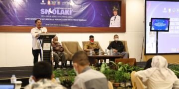 Percepat Penanganan Anak Tidak Sekolah di Makassar, Sekda Launching Aplikasi Sikolaki - Utama