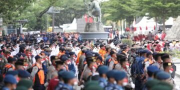 Wali Kota Danny Pomanto Apresiasi TNI/POLRI Sukseskan Upacara HUT ke-77 Tahun Kemerdekaan RI - Utama