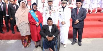 HUT ke-77 Tahun RI, Penyandang Disabilitas Apresiasi Terobosan Danny Pomanto Penuhi Hak Disabilitas - Utama