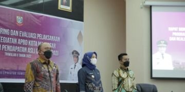 Rakor Monev Wawali Makassar Dorong SKPD Percepat Realisasi Belanja APBD Triwulan ll 2022 - Utama