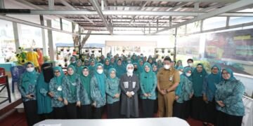 Gelar SMEP di Kecamatan Tamalate Indira Yusuf Ismail Himbau TP PKK Bina UMKM