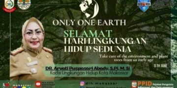 Hari Lingkungan Hidup Sedunia, Ini Ajakan DLH Makassar - Utama