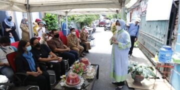 Indira Yusuf Ismail Dampingi Country Representative Unicef Kunjungi Posyandu Kenanga - Utama