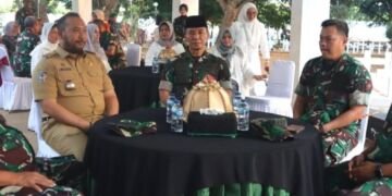 Bersama Dandim 1408/BS Makassar, Camat Panakkukang Dampingi Pangdam XIV/Hasanuddin - Utama