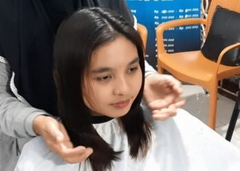 Cara Gunting Layer Natural