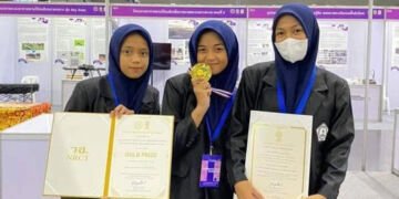 Riset Lumut Bahan Peredam Suara, Juara di Thailand