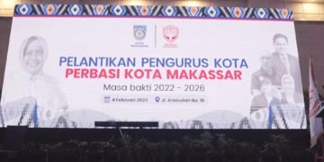 Indira Yusuf Ismail Pimpin PERBASI Kota Makassar Masa Bakti 2022-2026 - Utama