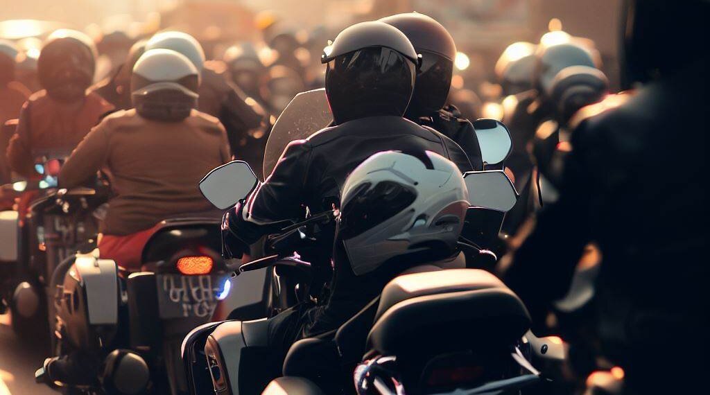 Tips Untuk Para Pemudik Bersepeda Motor Saat Terjebak Kemacetan Panjang
