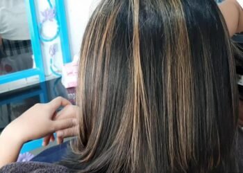 Shaggy Cut Kemudian Highlight Coloring