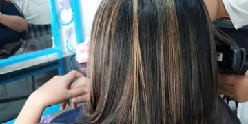 Shaggy Cut Kemudian Highlight Coloring